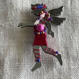 Colorful Angel Brooch